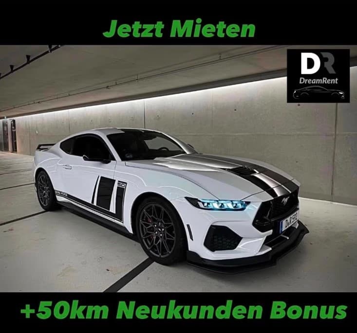 ✅ Jetzt Mieten ✅ Ford Mustang GT Performance 2025 Modell Mieten ab 18 Auto Sportwagen mieten hochzeitsauto Düsseldorf Lieferung nach Essen Köln Oberhausen aache