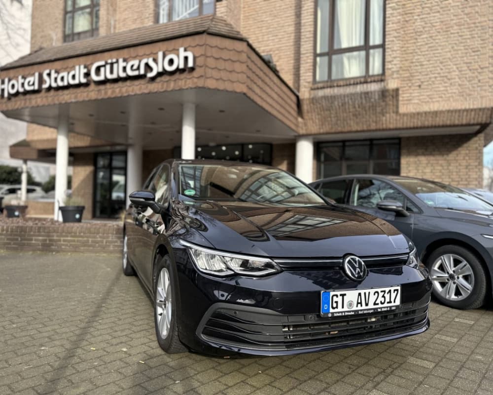 Volkswagen Golf Schwarz Schalter