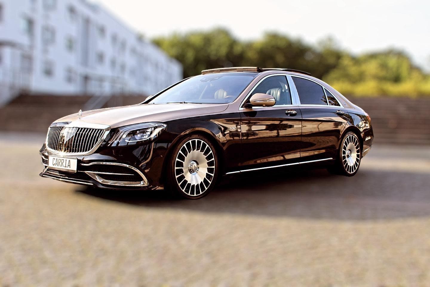 Mercedes S-Klasse Maybach Hochzeitswagen Luxusauto mieten Mietwagen